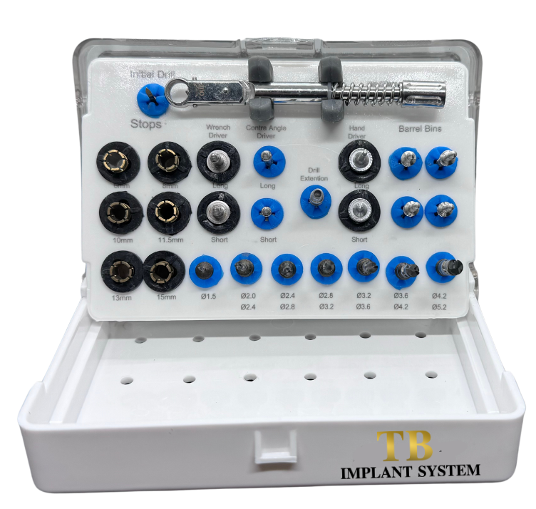 TB Surgical Kit - طقم جراحي كامل لزرعة الأسنان بأدوات احترافية